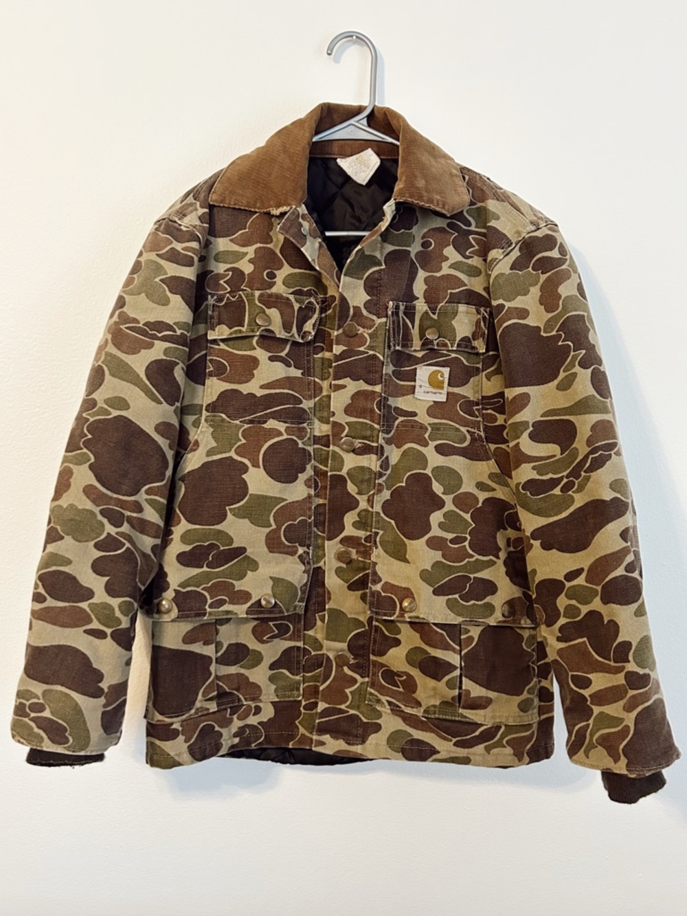 Carhartt 80s Vintage Duck Camo Hunting Jacket CQ103